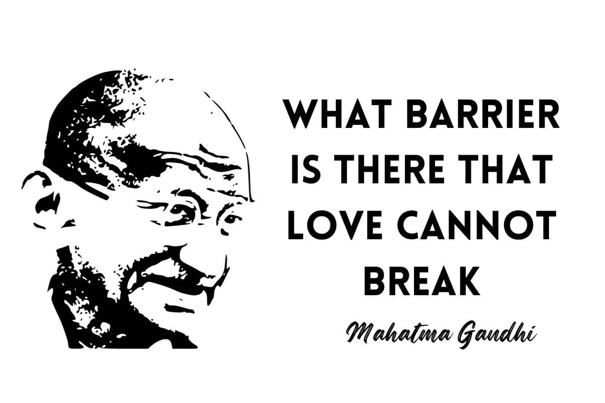 14 Mahatma Gandhi Love Quotes Quoteen